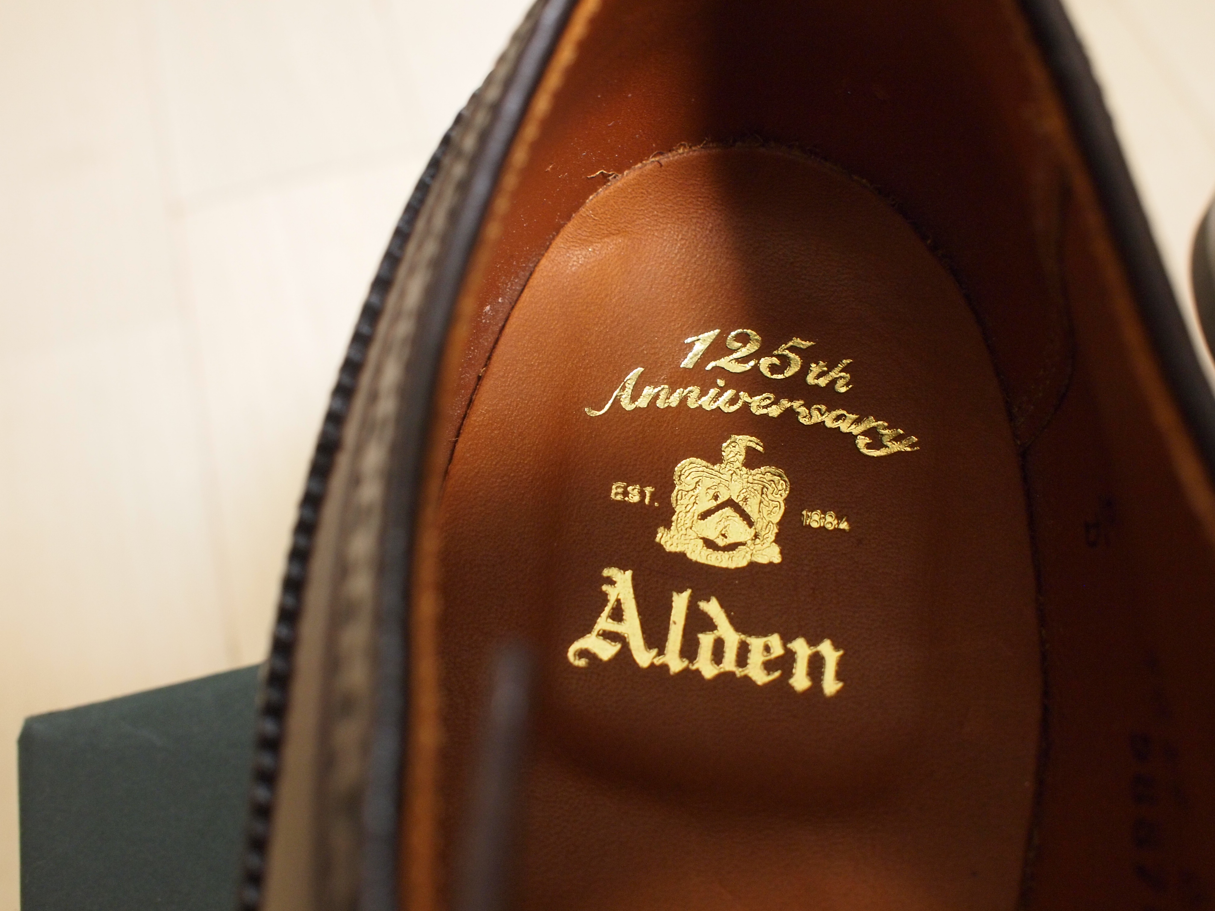 Alden 125th Anniversary Long Wing Tip / United Arrows Special