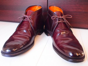 Alden Chukka Boots Aging