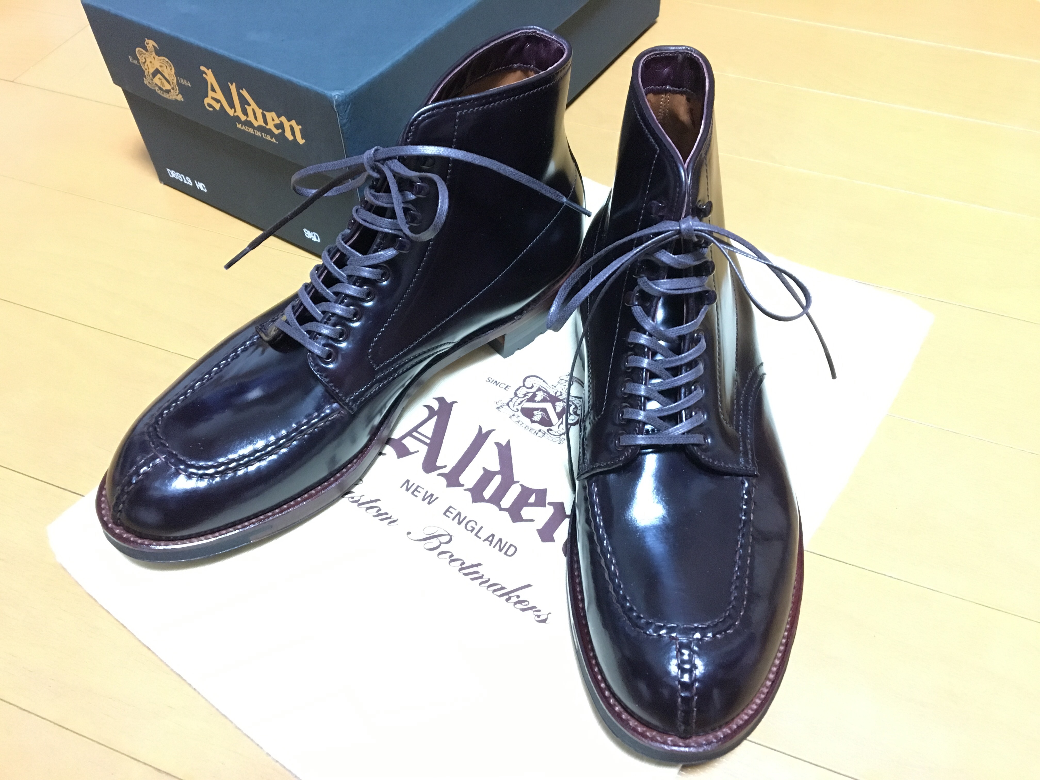 皆の愛するAlden 第63弾！】ALDEN AF133 タンカー X インディーブーツ 