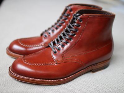 ALDEN Mahogany Cordovan Indy Boots