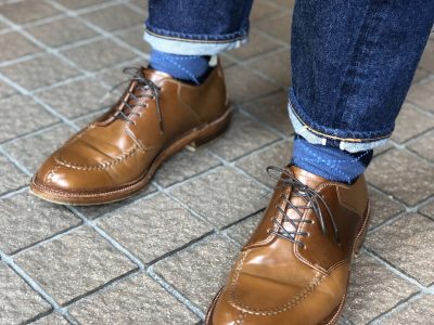 ALDEN Whiskey NST Saddle Blucher(AC-1)