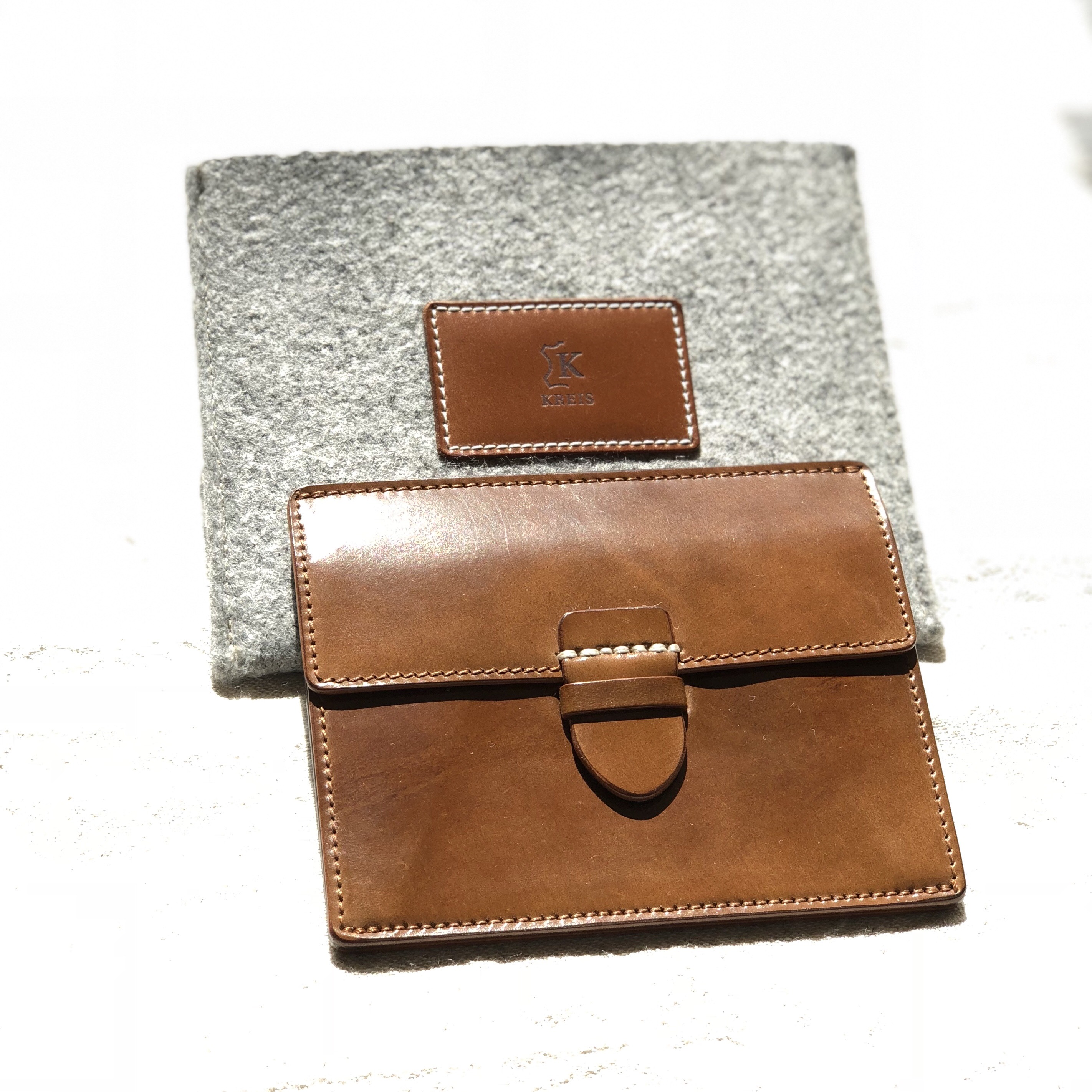 KREIS Cordovan Coin Case