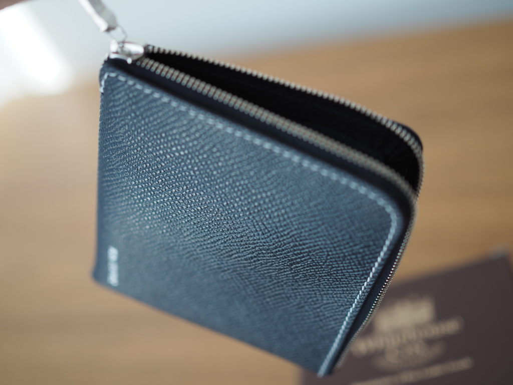 美品】ホワイトハウスコックス SLIM ZIP WALLET ロンドンカーフ - 小物